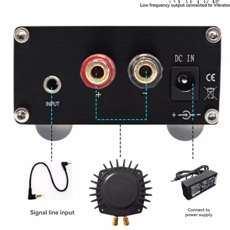 New Low Frequency Vibrator 5D Motion Sensing Music Game Cinema Level Simulation Racing Vibration Subwoofer
