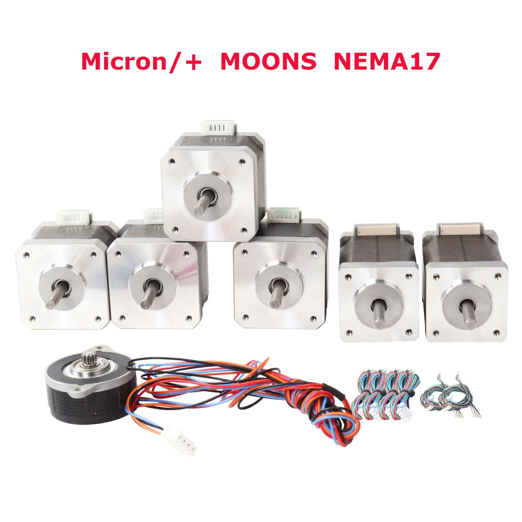 

High Temperature LDO MOONS Micron Micron+ NEMA17 Motors Kit Voron Micron Plus Micron 120 180 3d Printer XYZE Motors