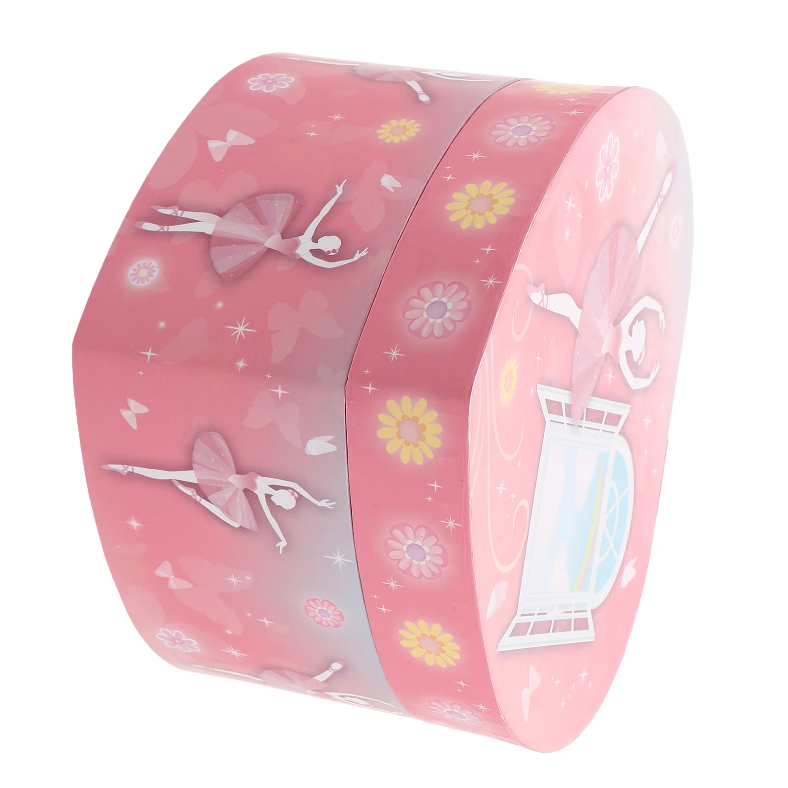 

Heart Shaped Ballet Music Box Pink Jewelry Storage Organizer for Girls Dancing Ballerina Keepsake Musical Jewelry Box Gift