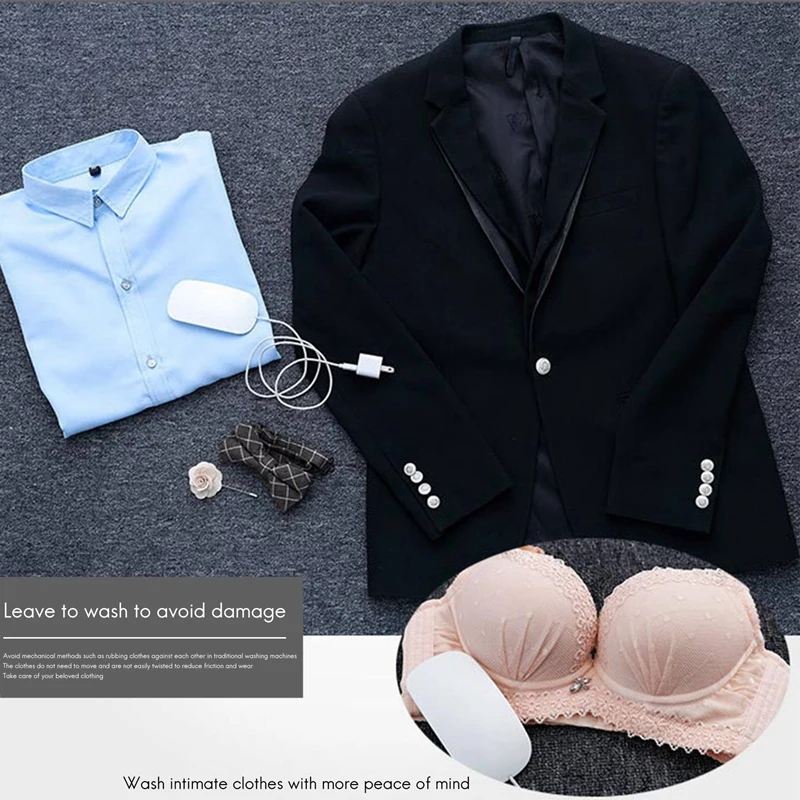 Mini Washing Machinem,Portable Washing Machine,Ultrasonic Washing Machine For Personal Laundry And Fruits For Travel