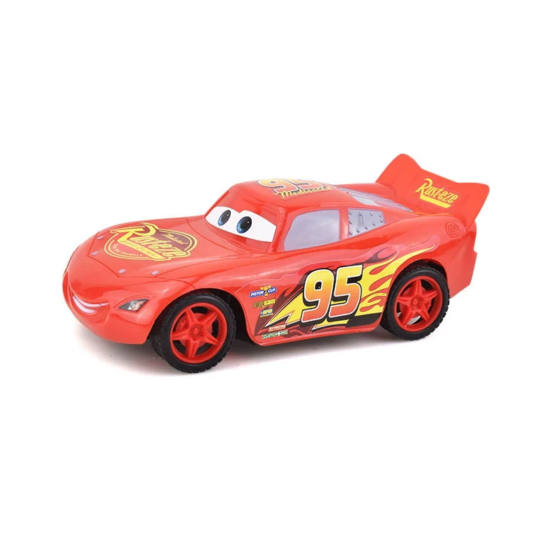 2026 New Pixar Cars 3 Electric Toy Car Lightning Mcqueen Four Channel Cross-country Remote Control Car Model Toy Kids Gift view 5