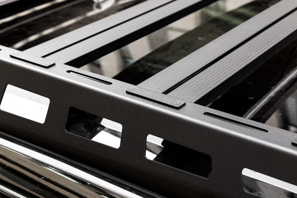 Roof Rack High Quality Aluminum Alloy 300kg Load Capacity  Powder Coating Customization Tank400 Series Black Easy