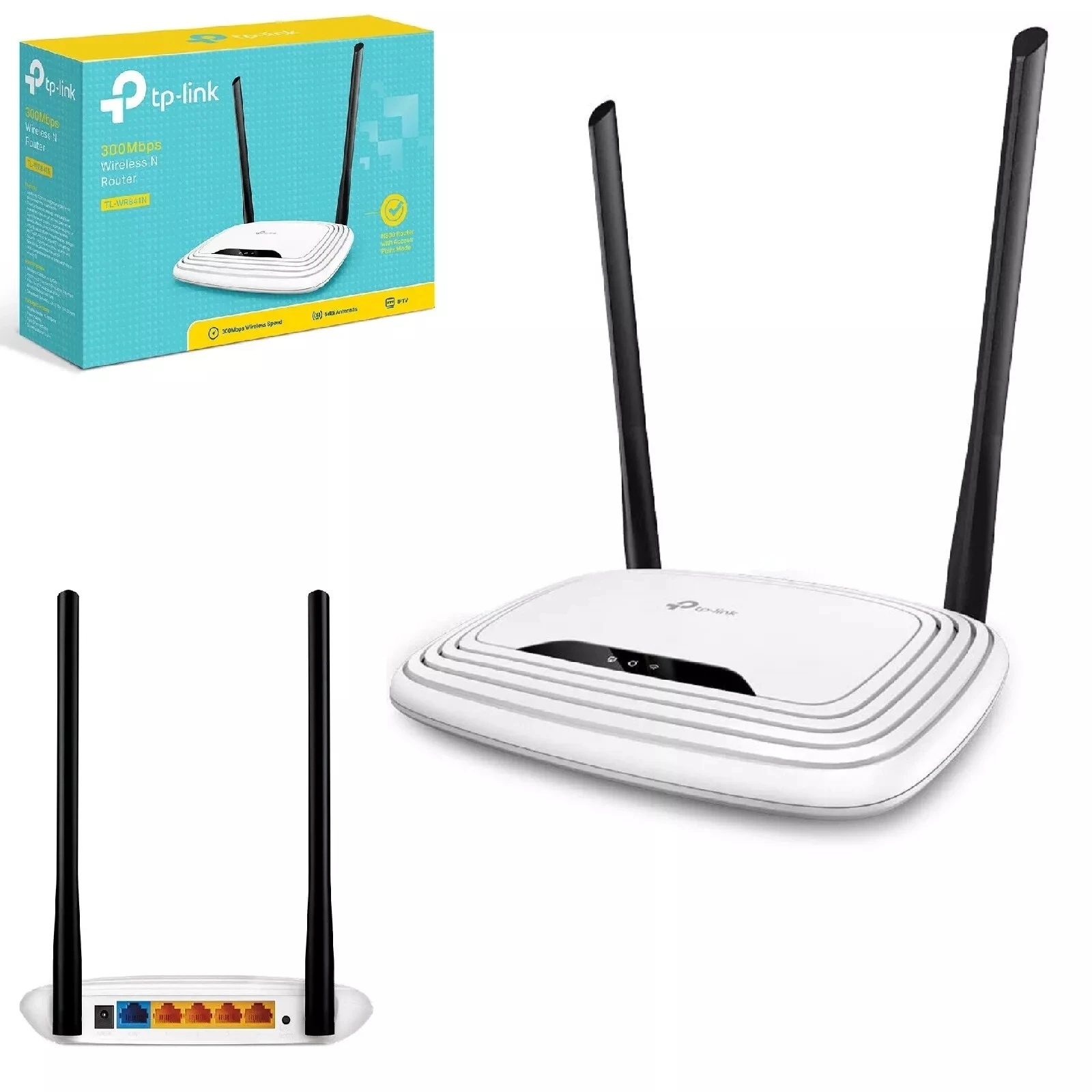 Tp-link TL-WR841N 2.4ghz N300 300mbps Drótnélküli wifi Adatút-kijelölő / Teljes ellátás / Lőtér extender