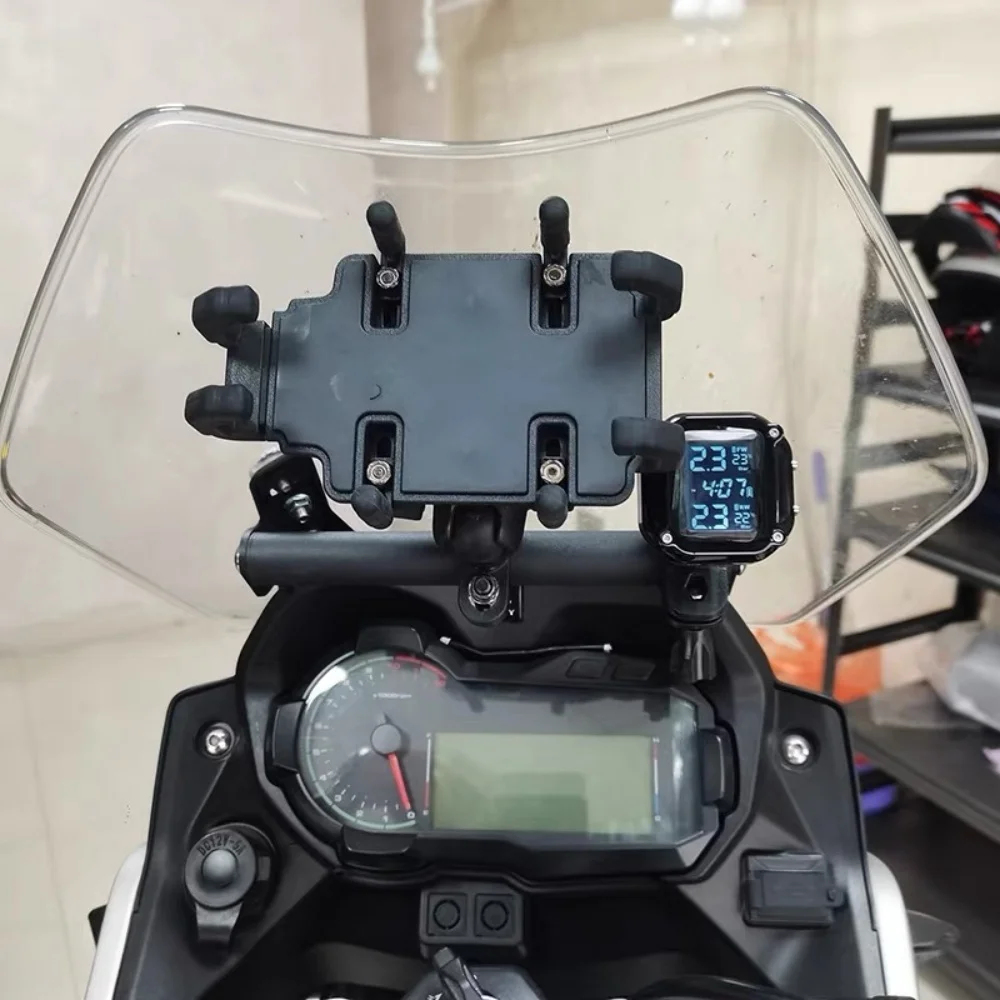 For KOVE 525X 400X 500X modified motorcycle navigation bracket mobile phone bracket multi-function camera expansion rod