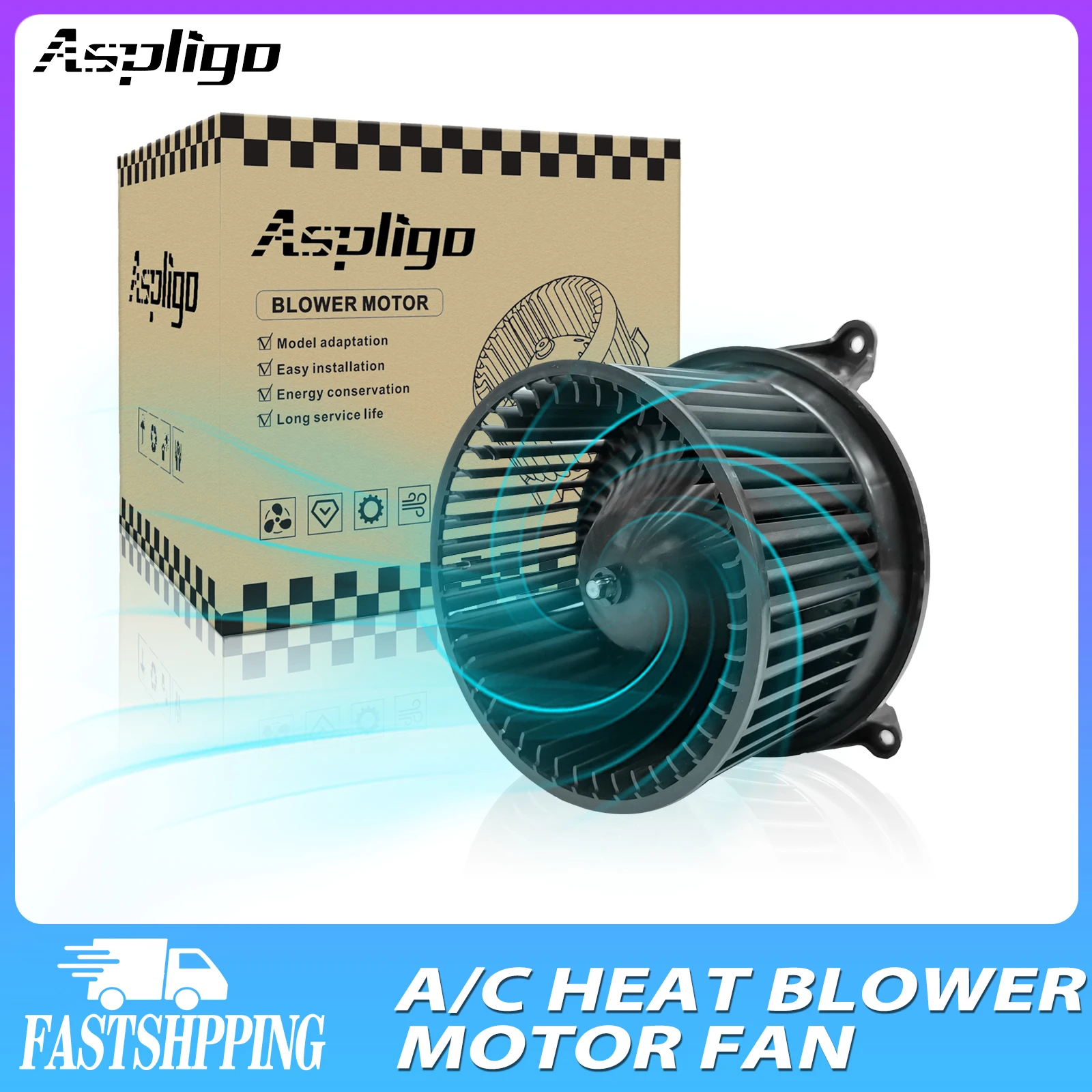 

Aspligo Air Conditioner AC Heater Blower Motor With Fan Cage 75883 2311664 27226ZH00A 31558012100 For INFINITI QX56 2004-2010