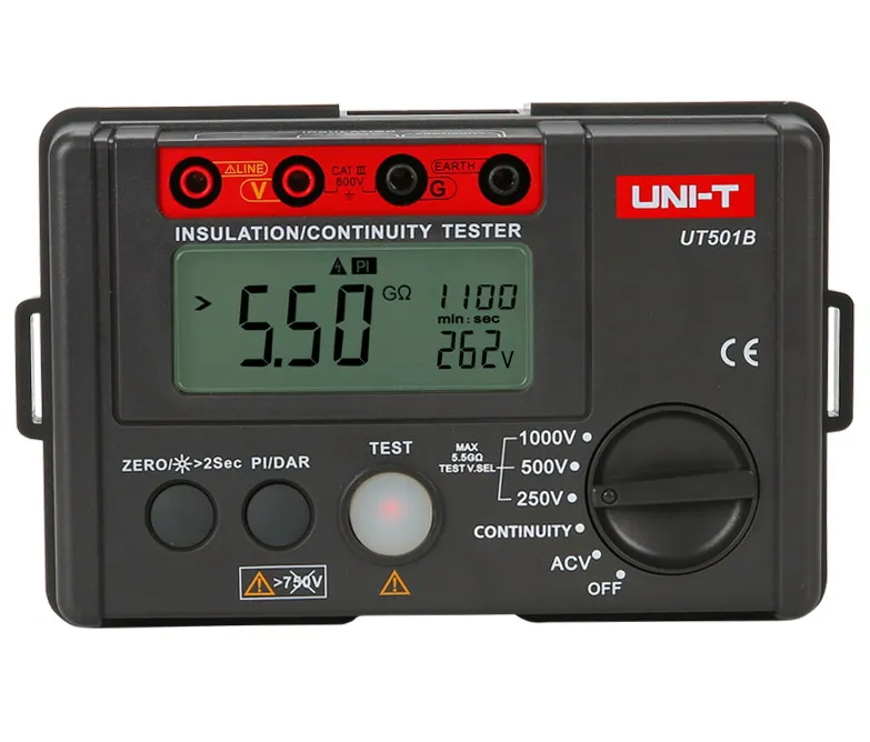 Digital Insulation Resistance Tester, Auto Range, UT501