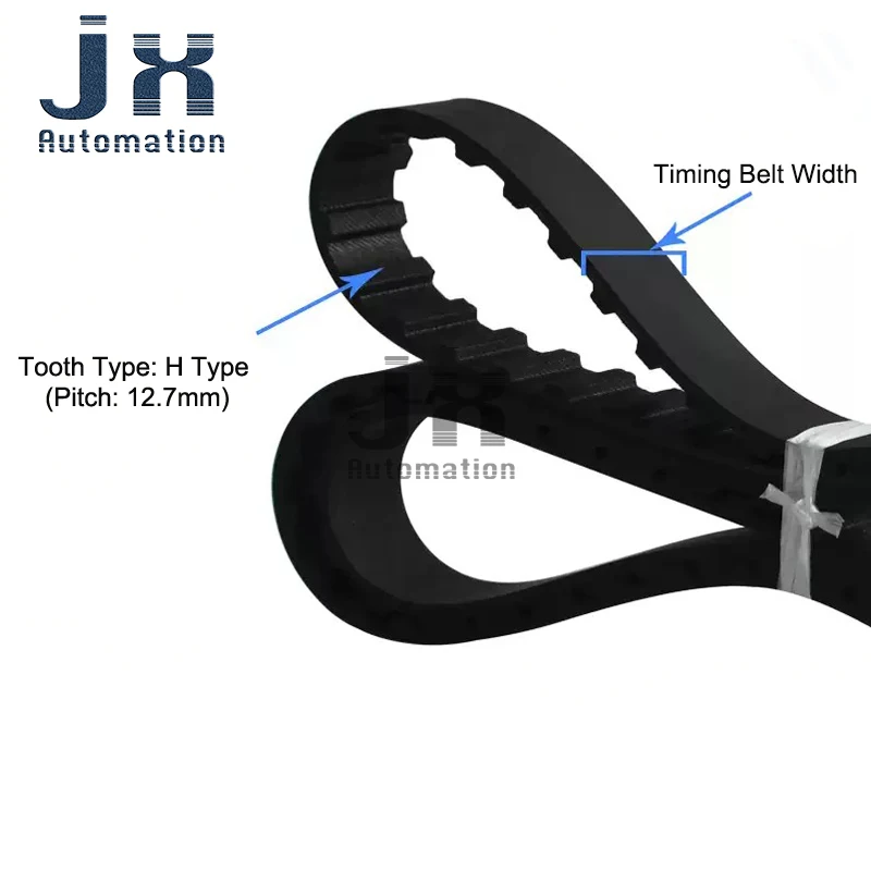 5pcs/lot Trapezoidal Toothed Rubber Synchronous Belt 880H width 38mm / 800H width 35mm