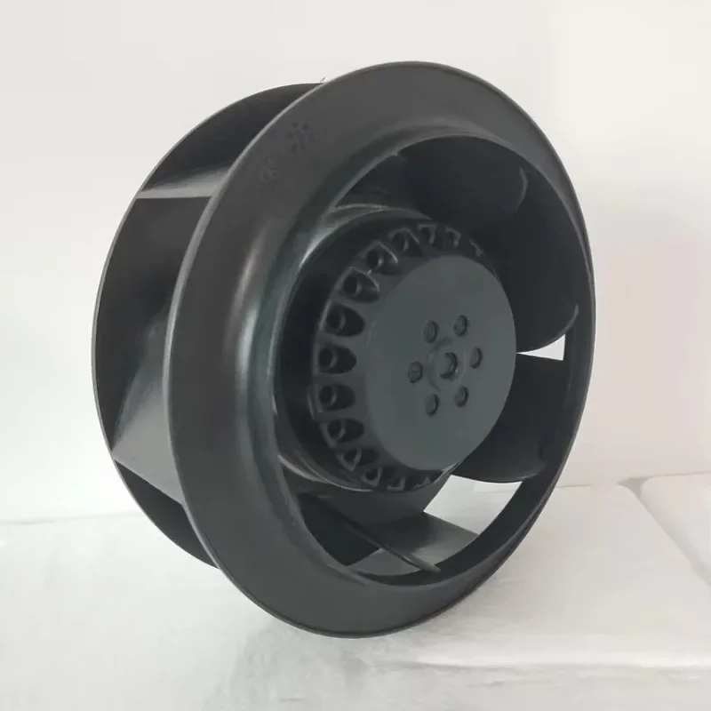 Dc industrial centrifugal fan 0-10v/Pwm control low noise mute backward bending 24v 48v air cooling suction centrifugal fan