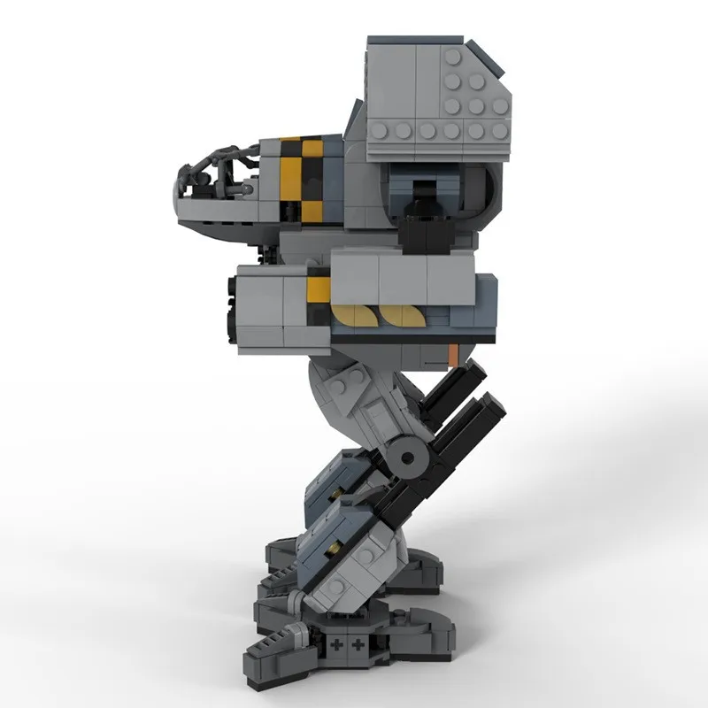 

Классическая серия игр MOC Battle Mecha Warrior Модель робота Сборка Строительный блок Украшения DIY Игрушка-головоломка для детей Подарок
