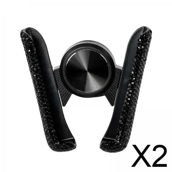 

Автомобильный держатель для телефона с блестящими стразами, универсальный регулируемый вентиляционный отверстие, подставка для смартфона, поддержка приборной панели для автомобильного мобильного телефона