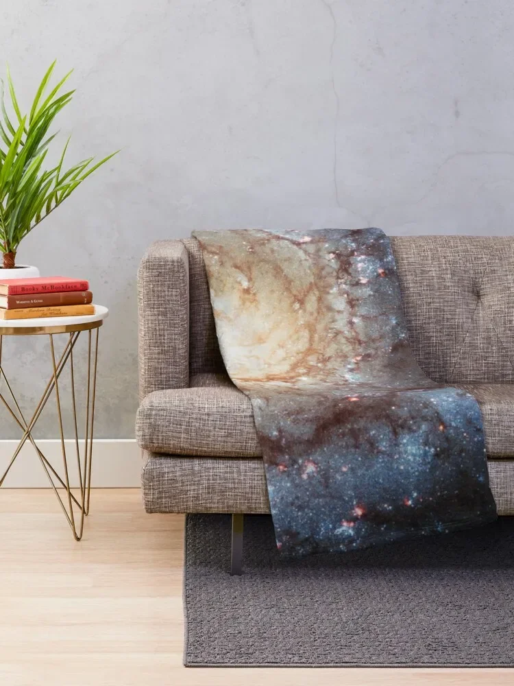 Spiral Galaxy Throw Blanket Tourist Comforter Blankets