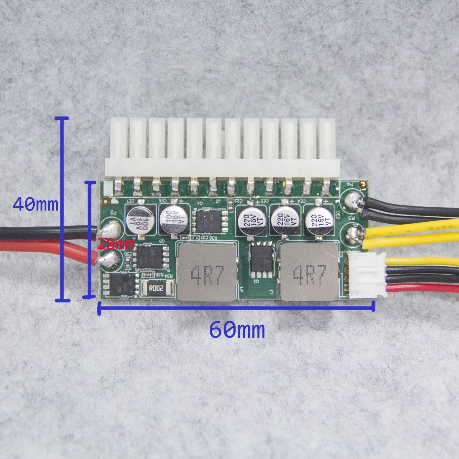 

DEBROGLIE 250 Вт 12-25 В вход DC ATX PSU Pico ATX Switch Pico DC-DC PSU 24pin ITX DC to ATX Блок питания для ПК для компьютера DC9945C