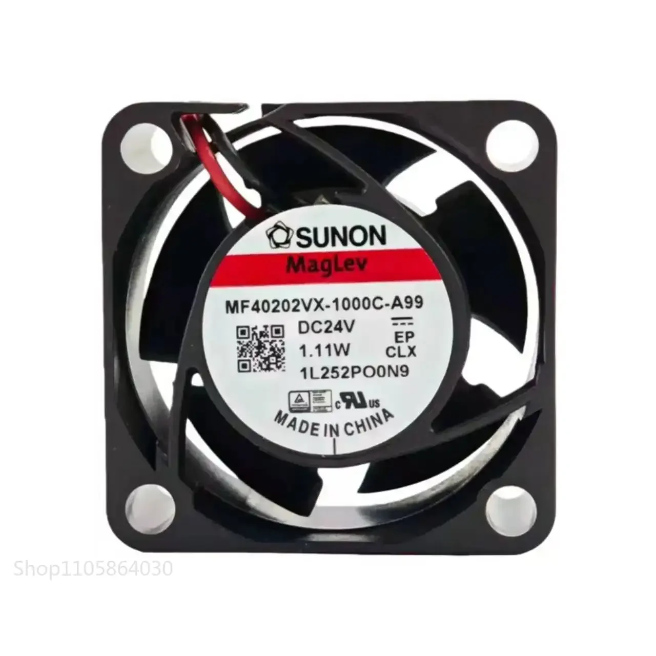LY for SUNON MF40202VX-1000C-A99 40x40x20mm 12V 20mm Quiet Cooling Fan, 8000RPM 10.8CFM 27.5dBA, for Network Switch, Router