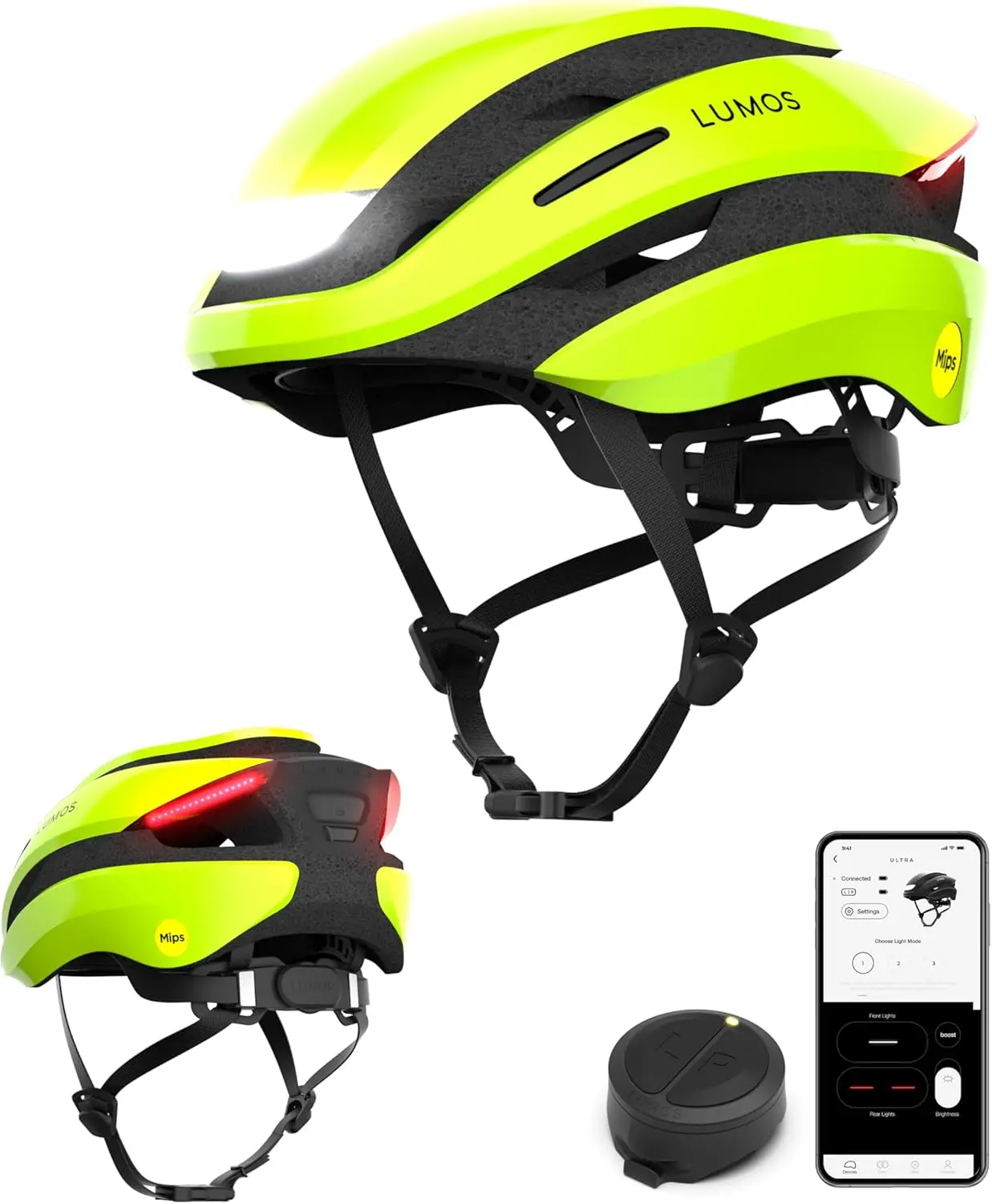 

Ultra Smart Bike Helmet Customizable Front and Back LED Lights with Turn Signals Road Bicycle Helmets for Adults: Men Women