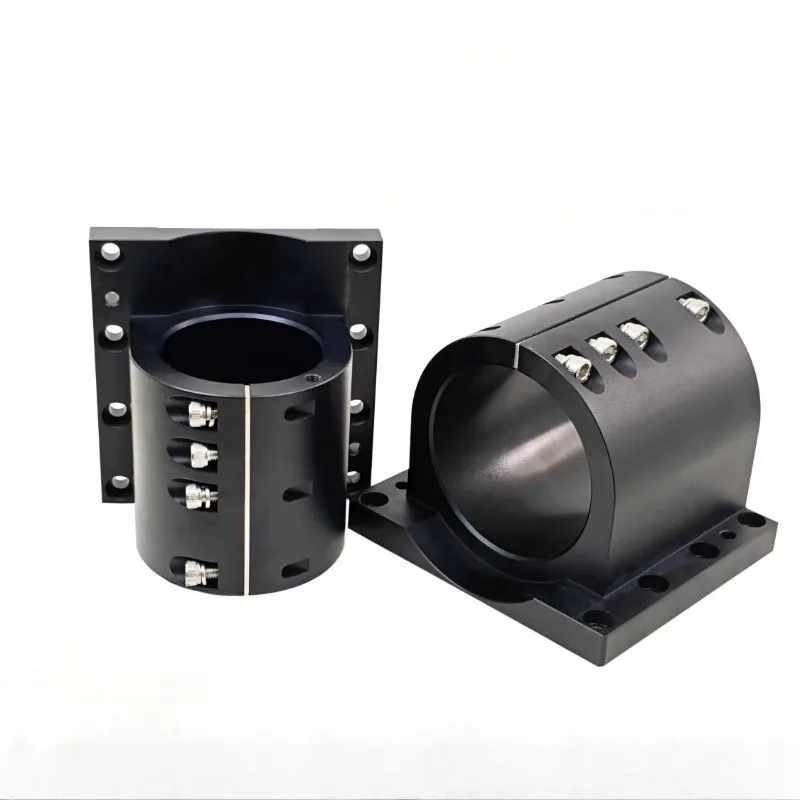 Engraving machine spindle, hoop fixing seat electric spindle 62mm80mm mounting bracket, seat clamp （1pcs）