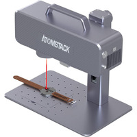 ATOMSTACK M4 Laser Marking Fiber Engraving Machine 12000 mm/s High Speed Metal Desktop Engraver For Silver Gold metal plastic
