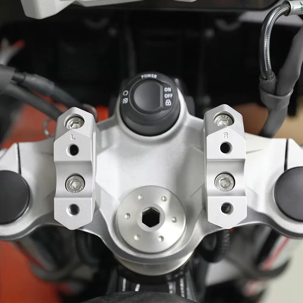 For BMW F850GS ADV Adventure F900R F900XR Moto Handlebar Riser Clamp Handle Bar Risers For Voge 900DSX DS900X DSX900 2024-2026