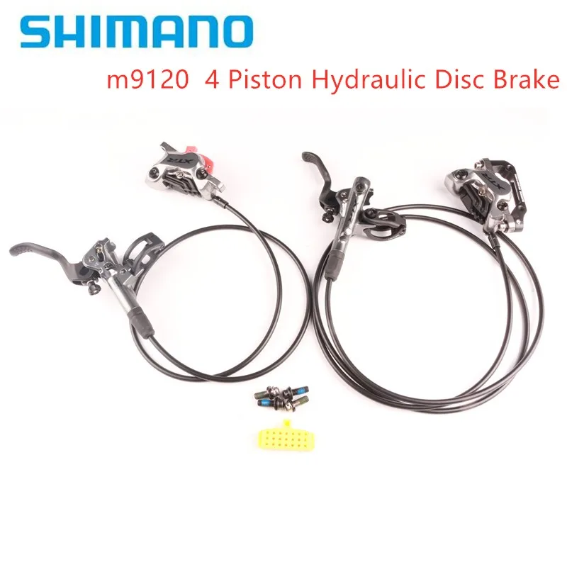 XTR M9100 BR M9120 4 Piston MTB XTR Hydraulic Disc Brake Left Right 2 Piston M9100 Brake Left Front Right Rear Normal