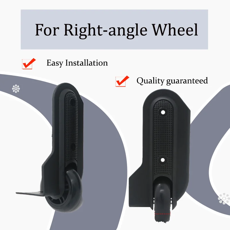 

For Durable front Luggage Trolley Wheels Silent and Wear-resistant Easy Installation Replacement Parts For Securing Luggage