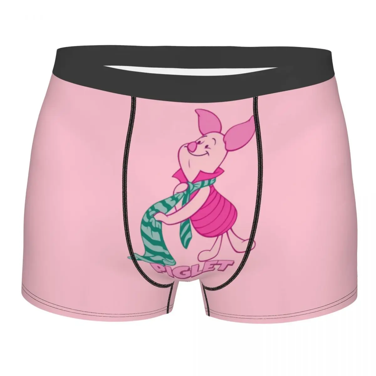 

Custom Piglets And Friends Underwear Men Printed Boxer Shorts Panties Briefs Breathable Underpants