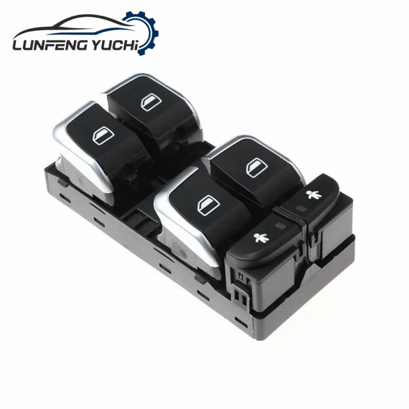 4GD959851, 4G0959851, 4GD959851B - Window Lifter Switch For Audi A6 4G2/4GC/4G5/4GD, A6 Allroad 4GH/4GJ, A7 4GA/4GF, Q3 8UB/8UG
