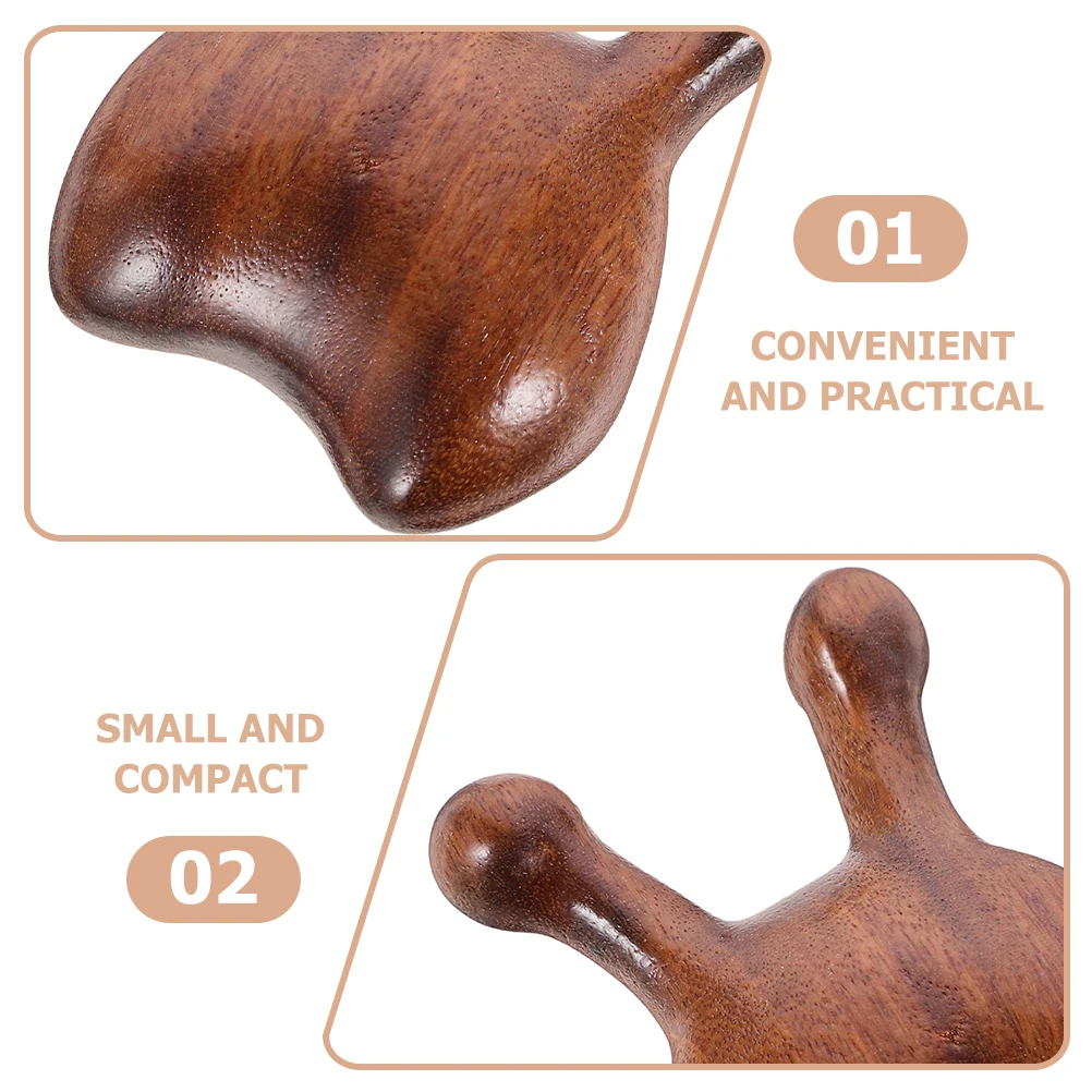 

2 шт. массажер для носа, инструмент для древесного лом, инструмент Гуаша для лица, для релаксации и снятия напряжения, портативный дизайн, массажер для лица