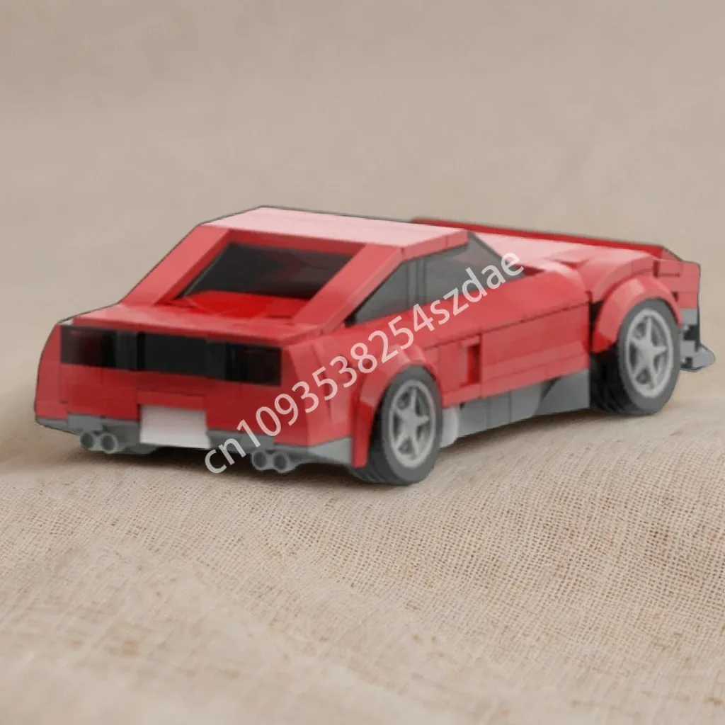 320pcs MOC Pontiac Fiero City Champions Super Car Building Blocks Constructing Creative STEM STEAM Learning Christmas toy Gift