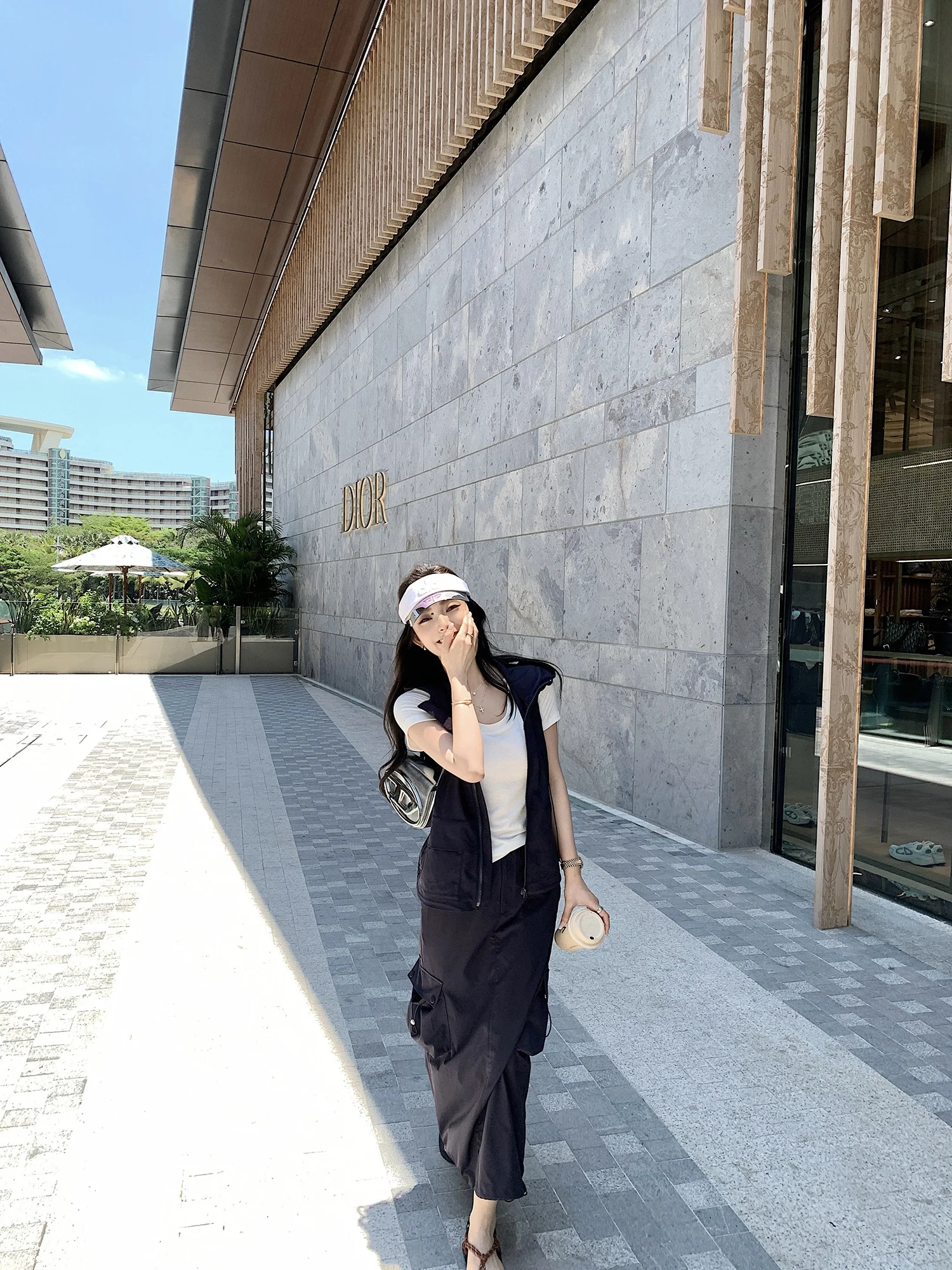 

Lilylikes Cargo Lightweight UPF50 Sun Protection Svel Jaet And f Skirt Set Practical Workwear Sle Summer Outfit