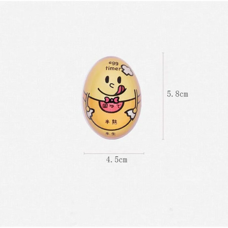 Il indicatore che cambia colore bollito morbido e sensibile al timer per uova portatile si dice quando le uova sono pronte per i compiti di studio della cucina Spo