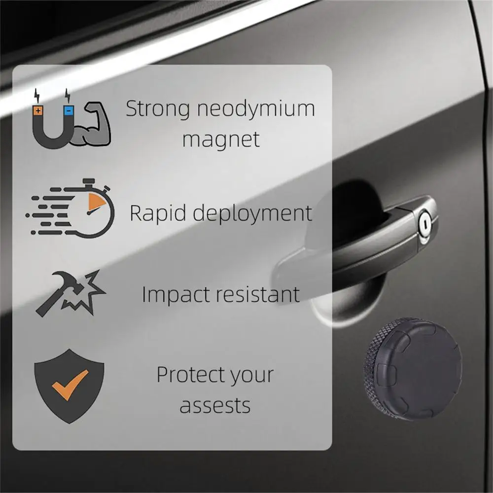 1~8PCS Positioning Anti-loss Device Reliable Strong Magnet Convenient And Efficient Secure Installation Loss Prevention Durable