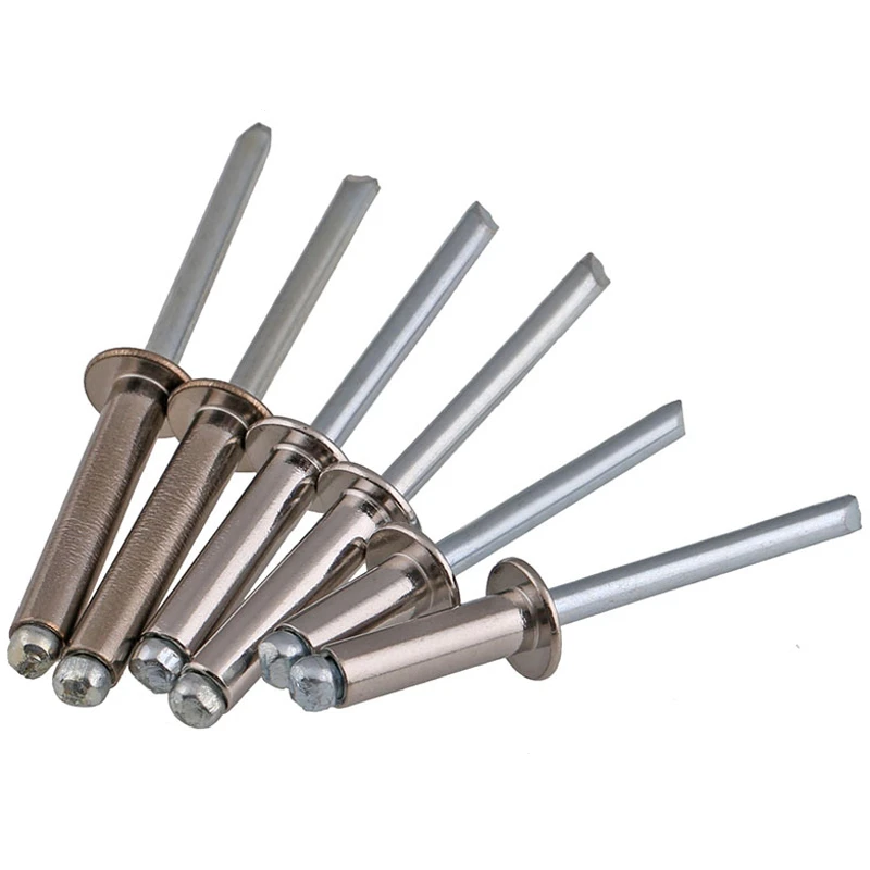 M3.2 M4 M5 M6.4 304 Stainless Steel Blind Rivet Pop Round Head Pull Rivet Decoration Nail Rivet Exhaust Rivet Pop Pull Rivet