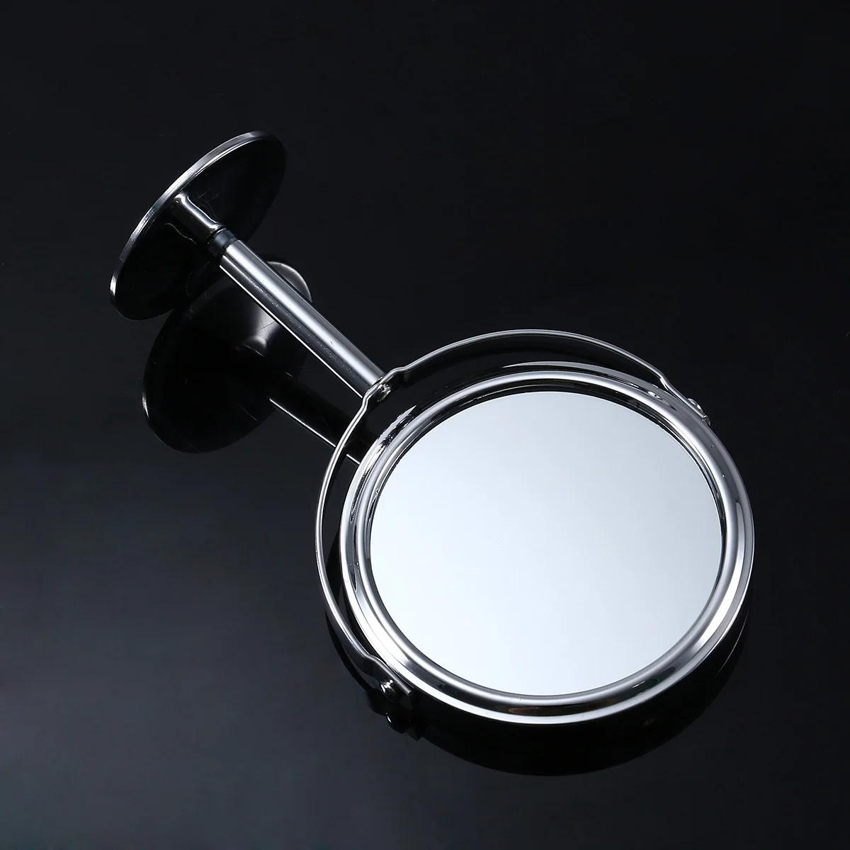 Miroir de maquillage rotatif Double face, grossissement 12, Surface claire, Angle de vision réglable haute définition, miroir de bureau élégant