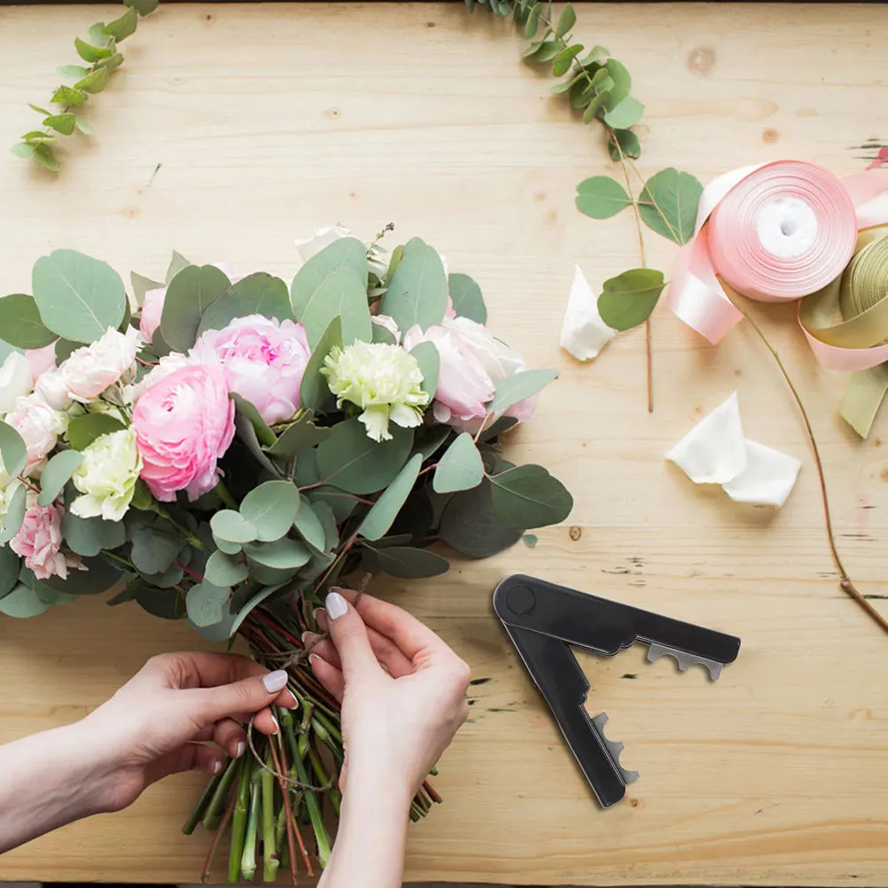 2 pçs ergonômico rosa espinho removedor ferramenta multi funcional haste stripper para remover folhas e rebarbas florista Essentials