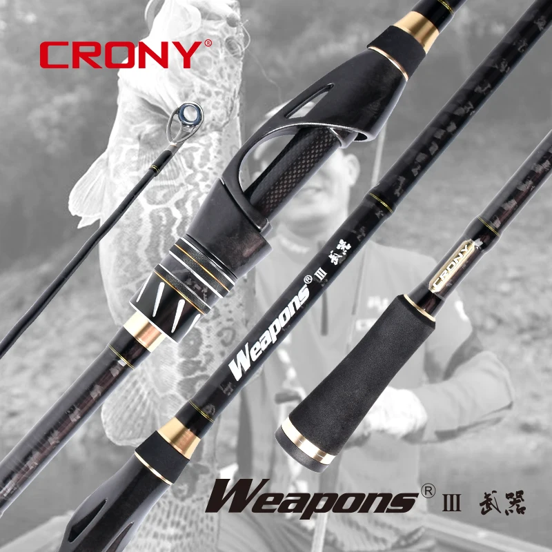 

Crony High Carbon Chinese High Quality Guide And Reel Seat Promotion Bait Spinning Long Casting Spinning Fishing Rod