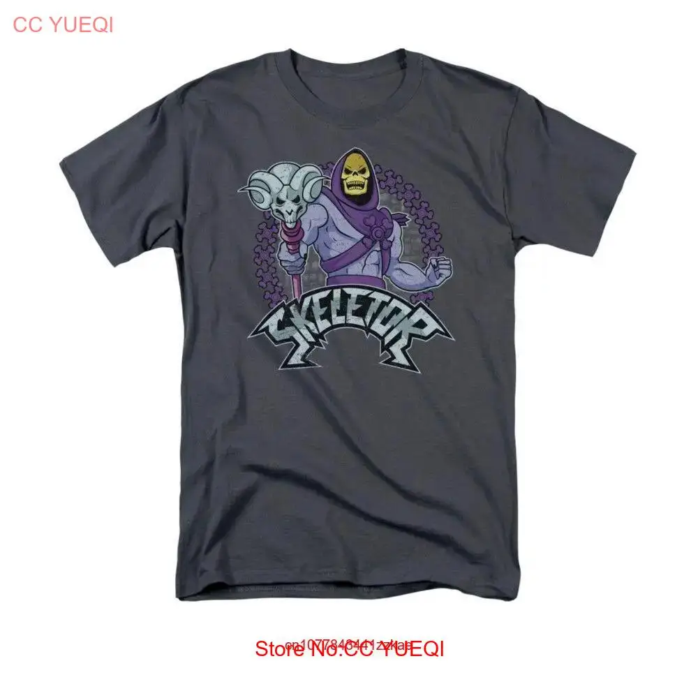 MASTERS OF UNIVERSE SKELETOR Licensed Adult Men's T Shirt SM 3XL long or short sleeves