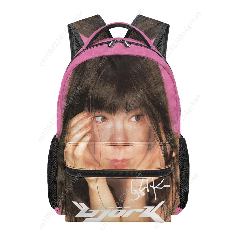 Bjork Icelandic All-over Print Student Backpack Custom Casual Suitable for Travel and Camping Lightweight, and Easy To Clean