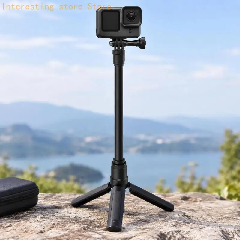 Reposition Camera and Light Accessories with Flexible Threaded Extension Rod, Plastic Shell, and Male-to-Female Ends 55KC