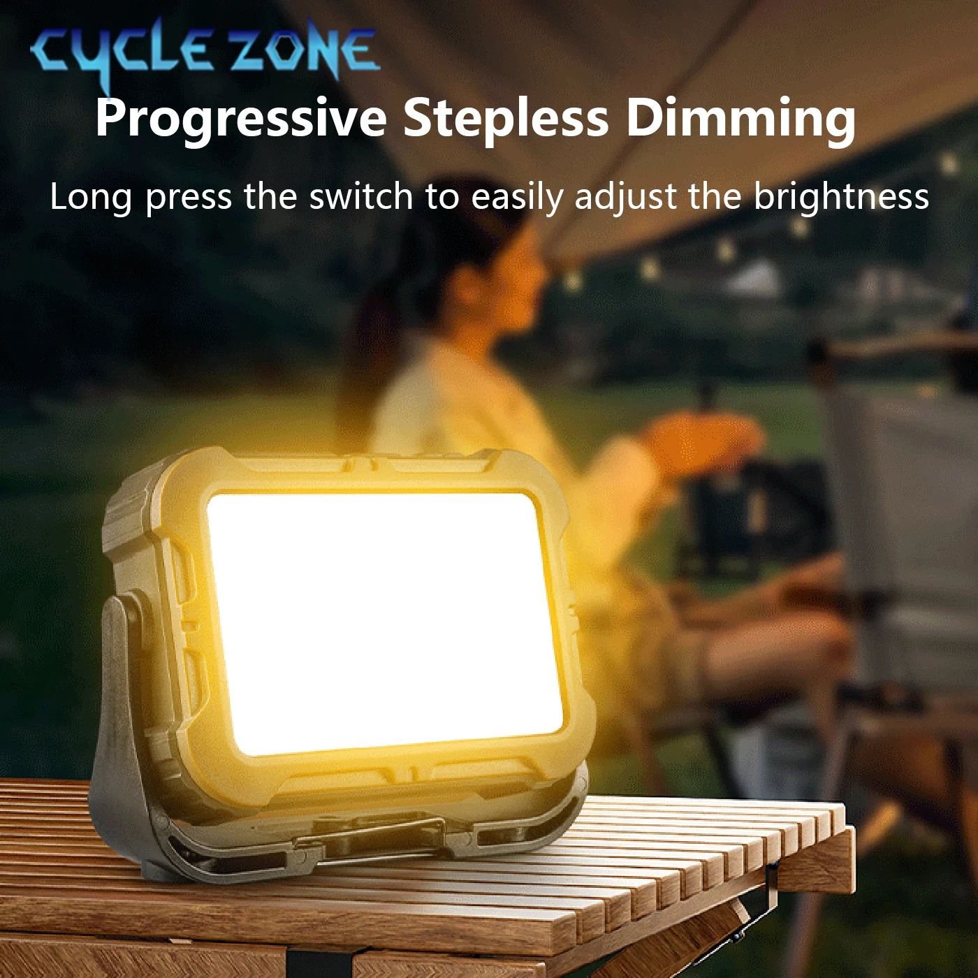 Solar Charging Work Light 360° - Outdoor Adventure Zone ulasan dan harga