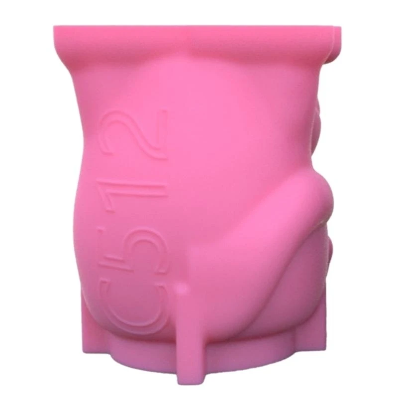 

Panda Pig Pot Mold Flower Pot Resin Mold Home Office Desktop Decoration DIY Pen Holder Epoxy Mold Decors