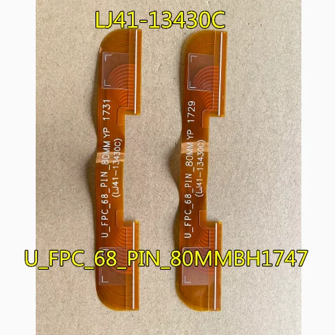 

1 шт. U_FPC_68_PIN_80MM LJ41-13430C оригинальный соединительный кабель для боковой панели ЖК-телевизора