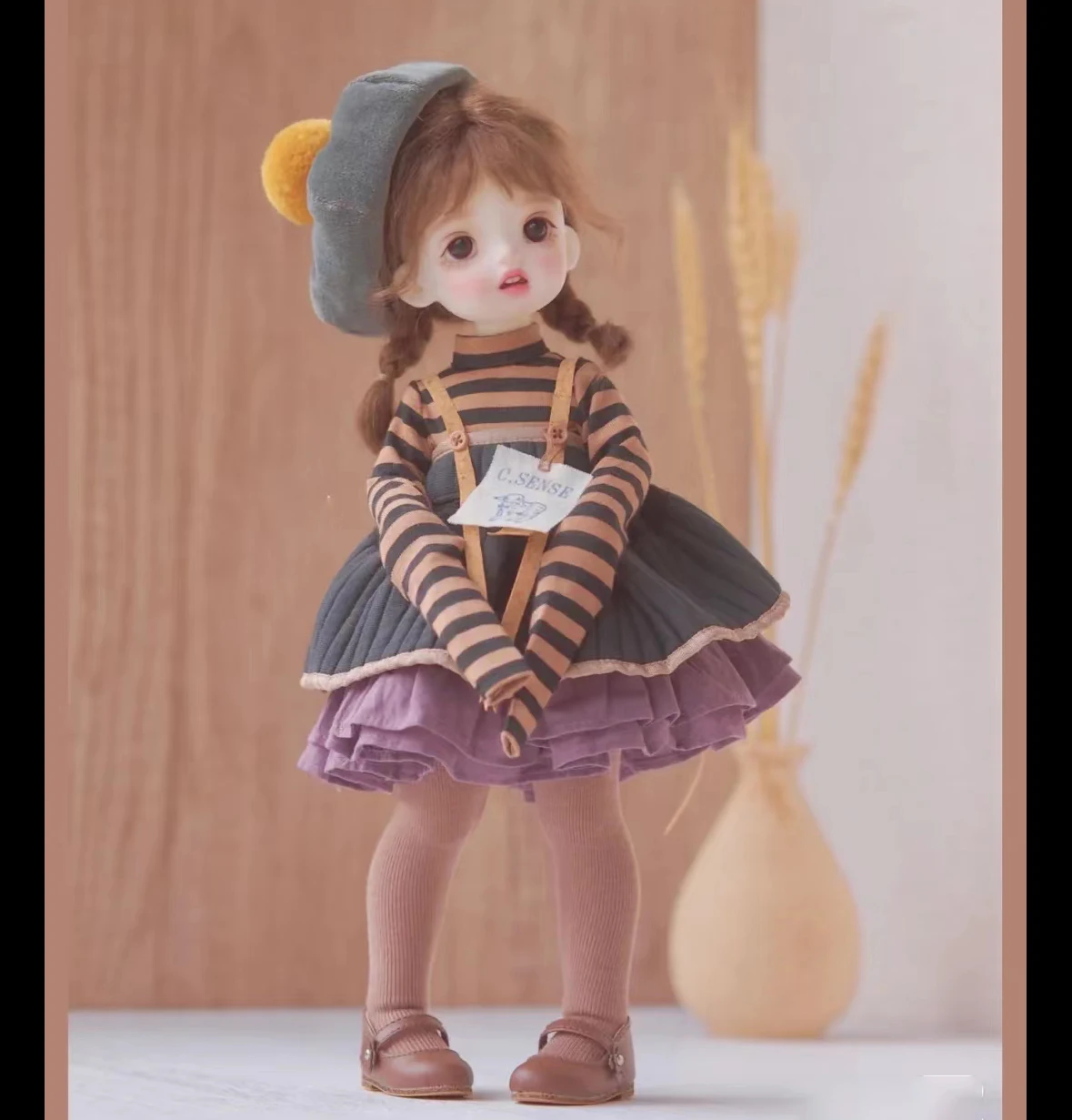 

New 1/6 BJD Doll Resin Material Lovely Girl Doll No Makeup Doll Toys Gifts