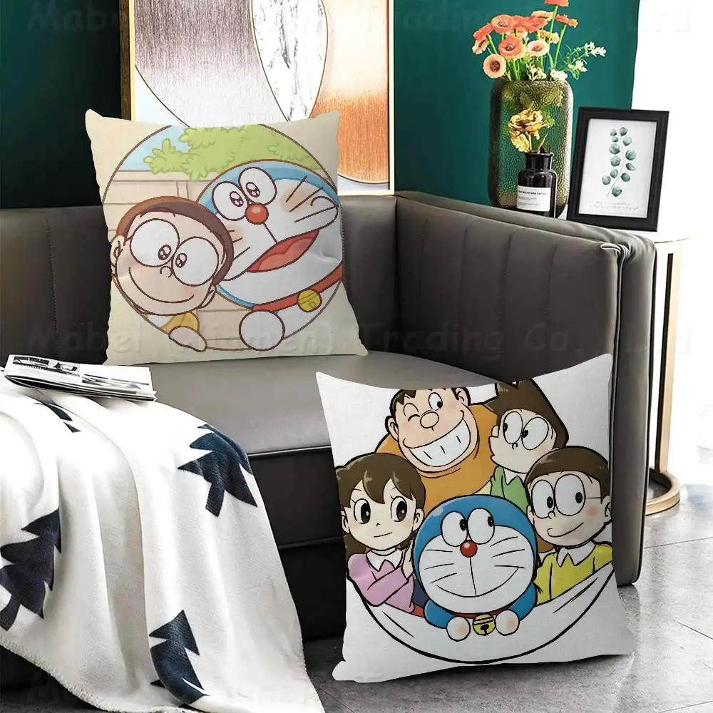 Anime Doraemon Pillow Anime Pillow Sofa Bed Head Pillow Cover Cushion Cover Fashion