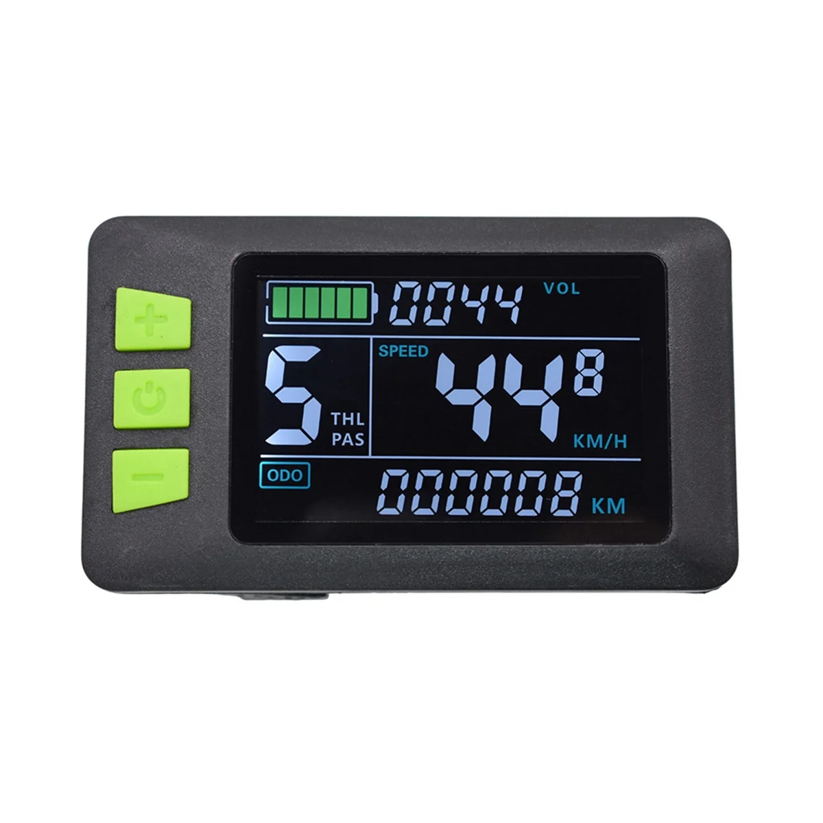 24V-60V LCD Display P3C Color S n Meter Electric Bicycle Meter Suitable for Electric Scooter (5-core waterproof line)