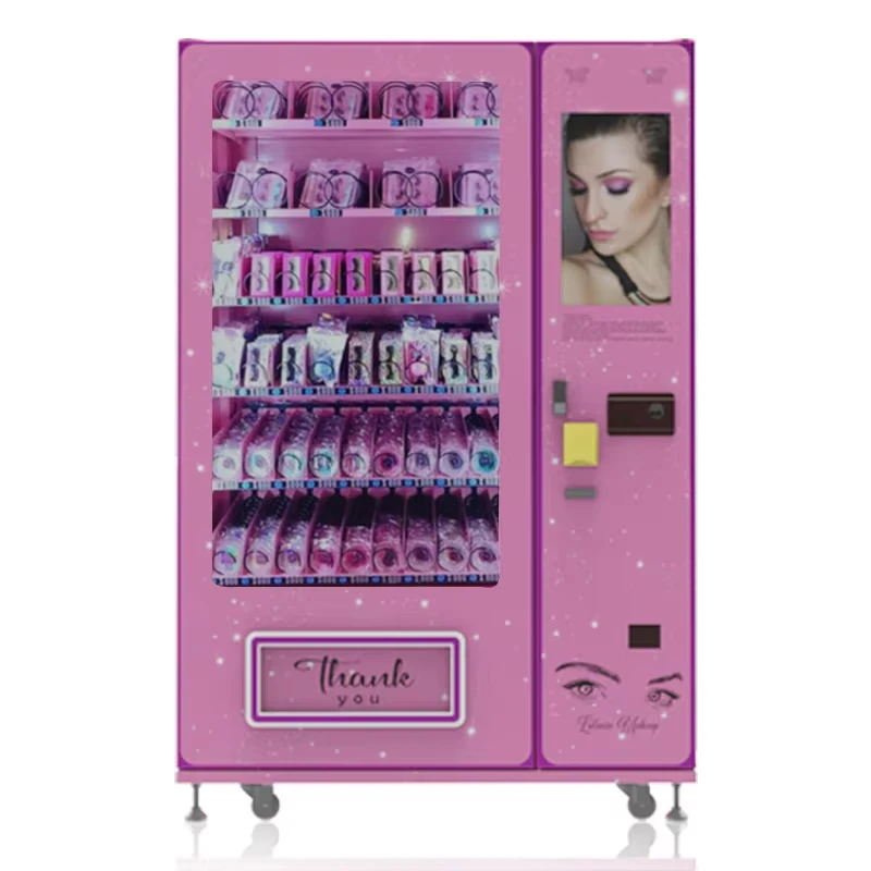 Customized Cosmetics Vending Machine Beauty Vending Machine Touch Screen Perfume Vending Machines With Large Capacity