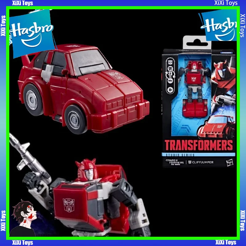 Transformed Toys Hasbro Studio Series SS86 Deluxe Class Cliffjumper Movie 3C Certified Transforming Toy Original Product