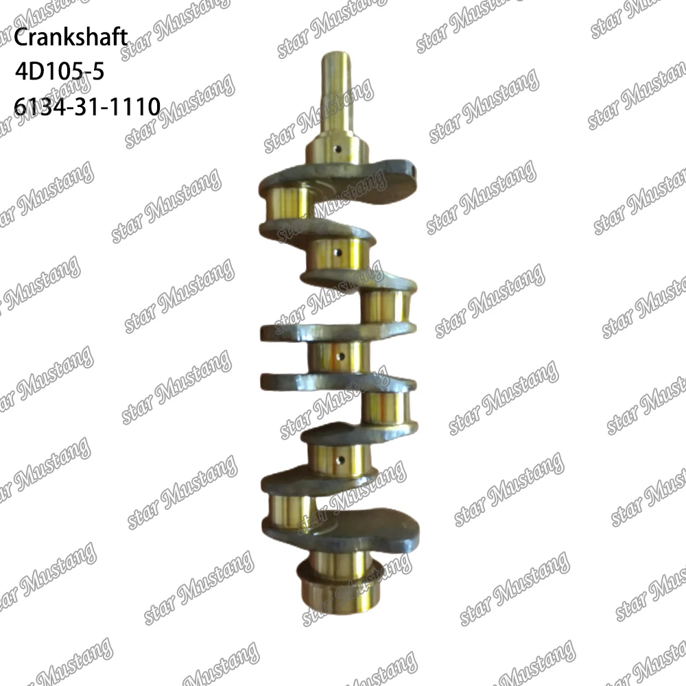 4D105-5 Crankshaft 6134-31-1110 6136-32-1110 Suitable For Komatsu Engine Parts