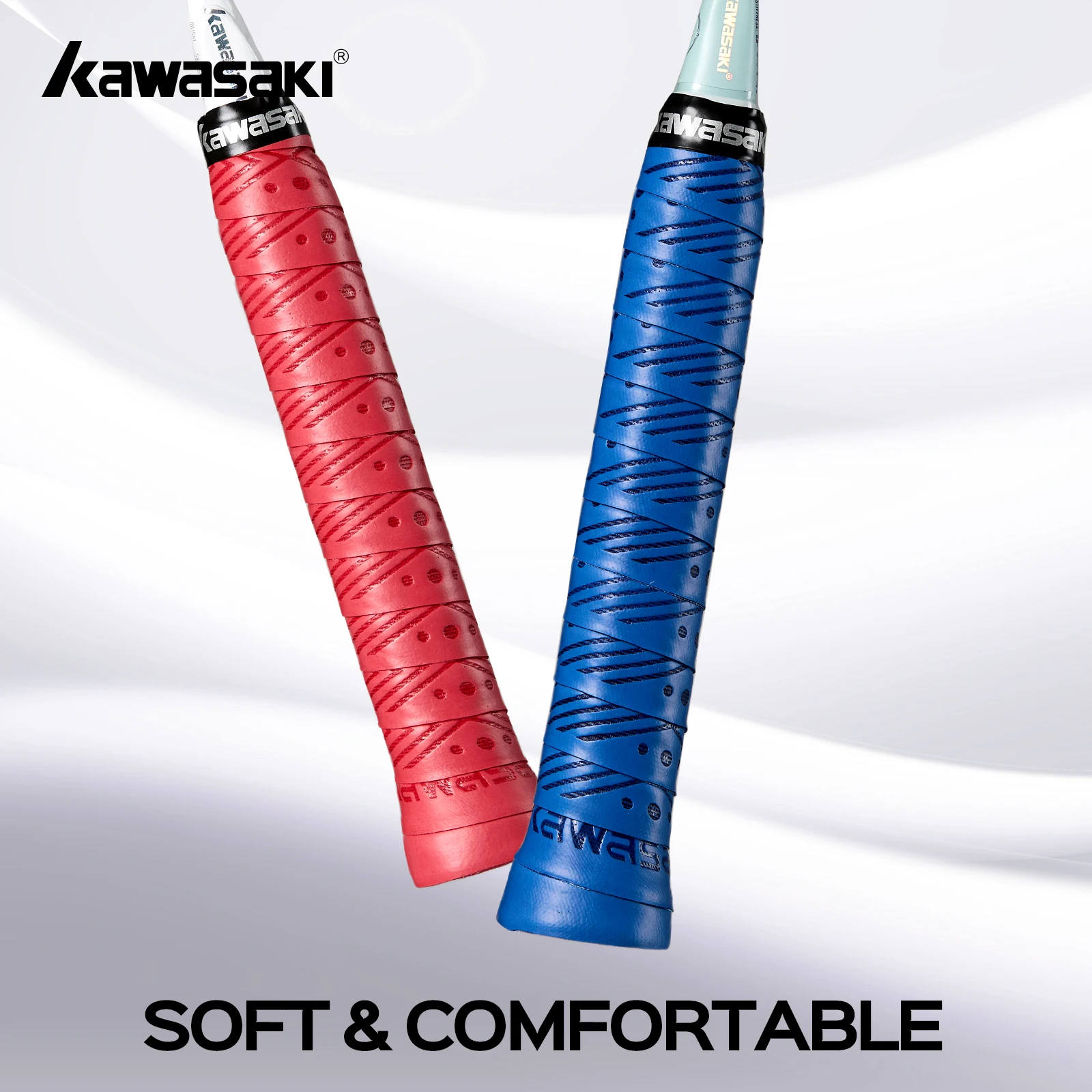 Kawasaki X5Ⅱ Overgrip 5Pcs/Bag Professional Thickened Anti Slip grip raqueta tenis Badminton Tennis Accessories