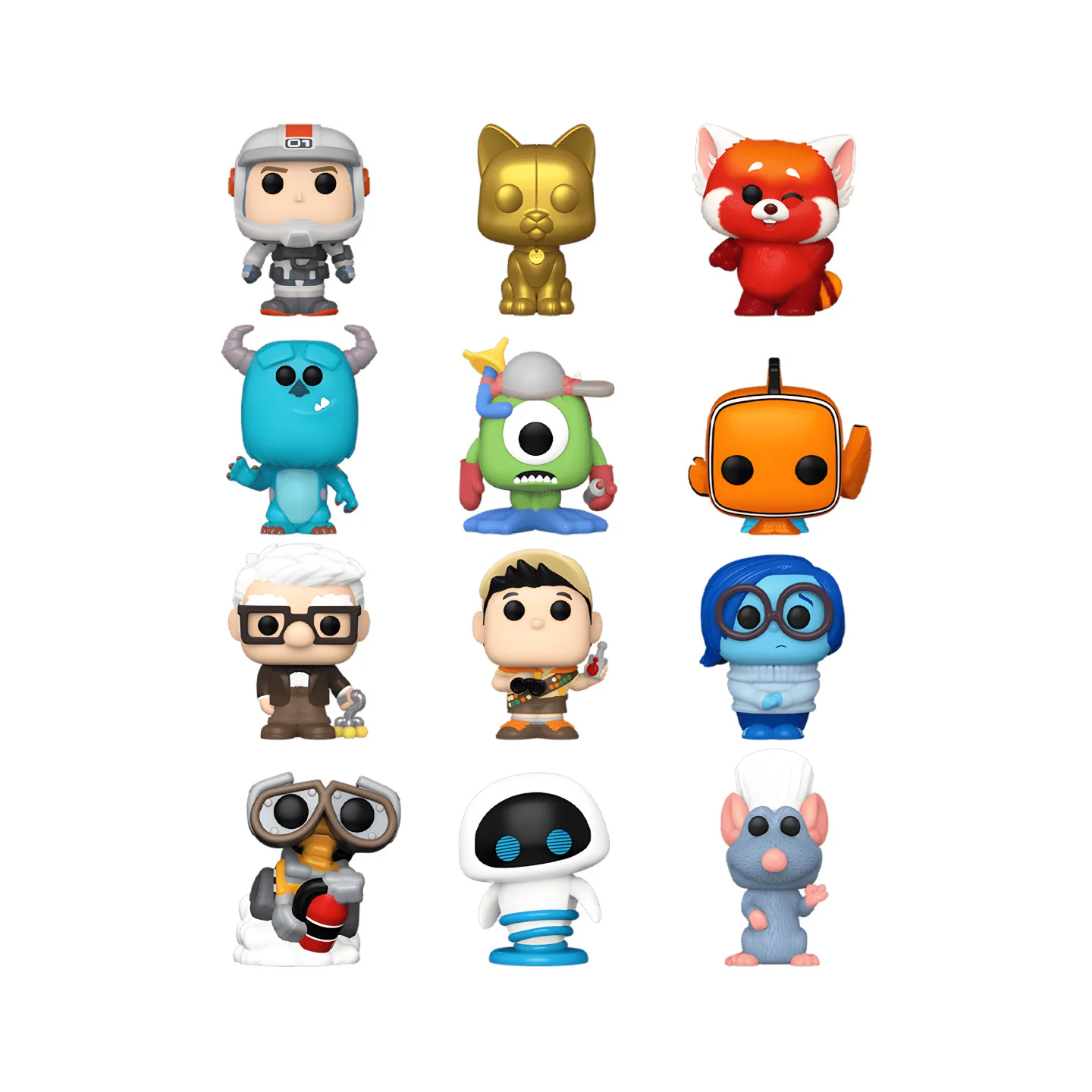 Pixar Funko Pop Animation et dessins animés Mystère Bitty Pop! Figurines périphériques de la série Pixar, boîte aveugle, jouets, ornements de collection
