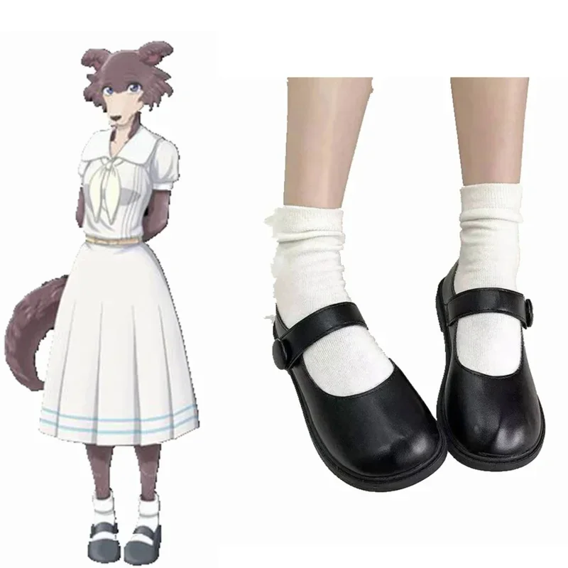 Unisex Anime BEASTARS Juno Haru Cosplay Uniform Shoes Custom Plus Size MN11