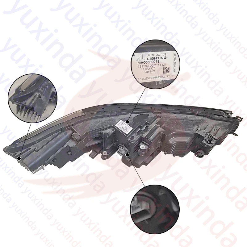 مصباح أمامي LED عالي الجودة للمصابيح الأمامية Honda City RS GN2 2019 - 2024